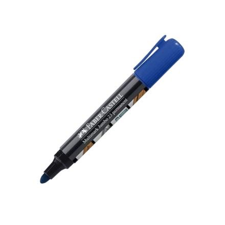 Marcador  Permanente Jumbo 23 Azul Faber Castell